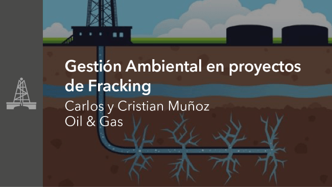 W19002 Gestion ambiental en proyectos de fracking